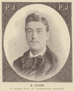 Charles Levade, ganador del Prix de Roma de música de French School